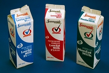 Low fat milk varieties
