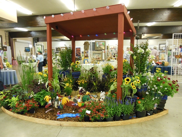 Commercial Nursery exhibit - Shasta District Fair