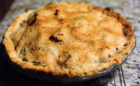 Gravenstein apple pie