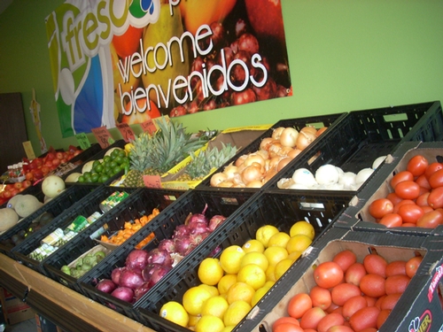 Fiesta Marketplace produce display