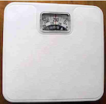 scale showing 280lb weight