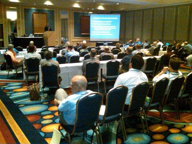ASTM members at the Research Review Session in Anaheim, CA.